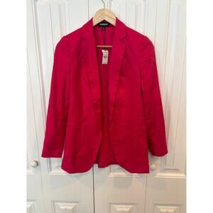 Express Hot Pink Blazer Size XXS